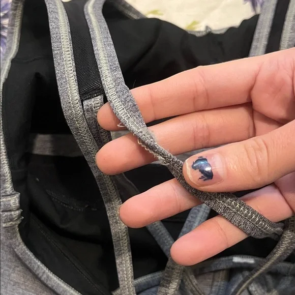 lululemon athletica Gray and Black Tank Top - Picture 7 of 7